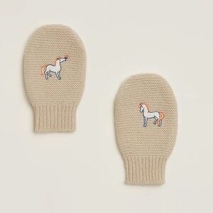 Hermes baby mittens